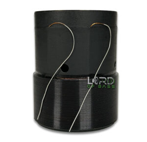 3" Dual 2 Ohm Round Aluminum Voice Coil