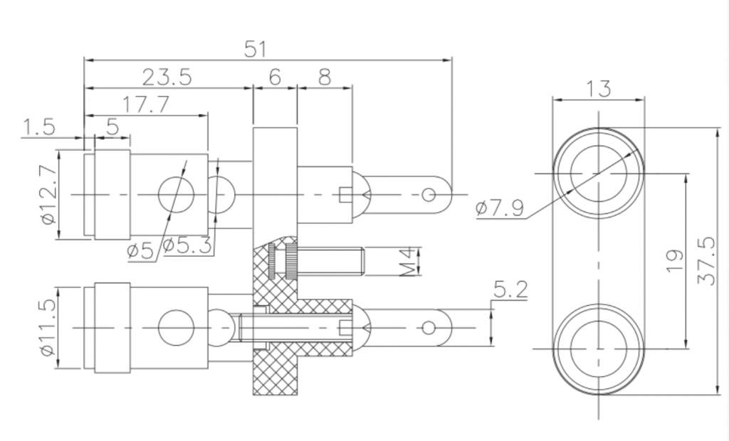 Spring Loaded Binding Post Speaker Terminal - Image 3