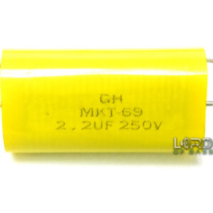 2.2uF 250V Speaker Capacitor Crossover (2 Pack)