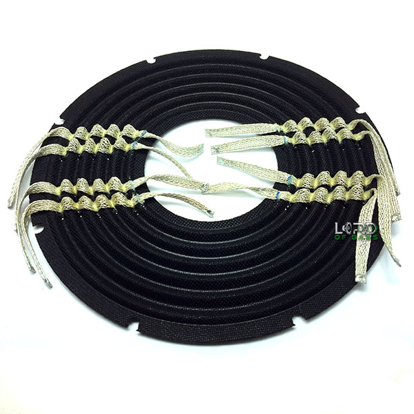 thumbnail image 2 of Lord Of Bass 9x3 Inch Flat Linear Roll Spider For Subwoofer Speaker – Universal Replacement Part 2 of 4