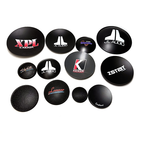 Old School Speaker & Subwoofer Dust Caps – 67 Count Bulk Lot