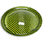 6.5" (165mm) Lime Green Carbon Fiber Dust Cap