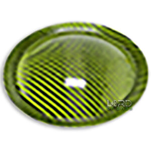 6.5" (165mm) Lime Green Carbon Fiber Dust Cap