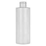 4oz Level 5 Treated Fluorinated Natural HDPE Cylinder Bottle 24/410