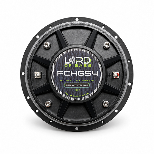 FCH654 6.5" Carbon Fiber HLCD Coaxial Speakers (Pair)