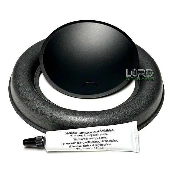 JL Audio 8W7 / 8W7AE Foam Surround + Dust Cap Kit w/ Rubber Glue