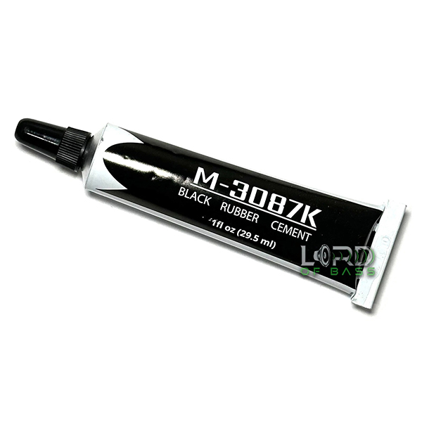 M3087B Black Rubber Speaker Adhesive